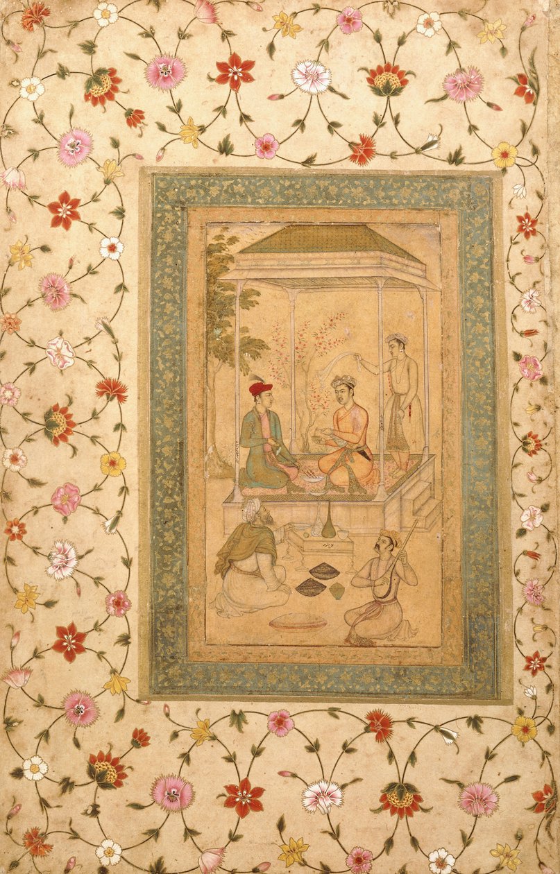 أبناء أكبر سلطان دانيال وسلطان مراد ، 1600-1605 بواسطة مانوهار