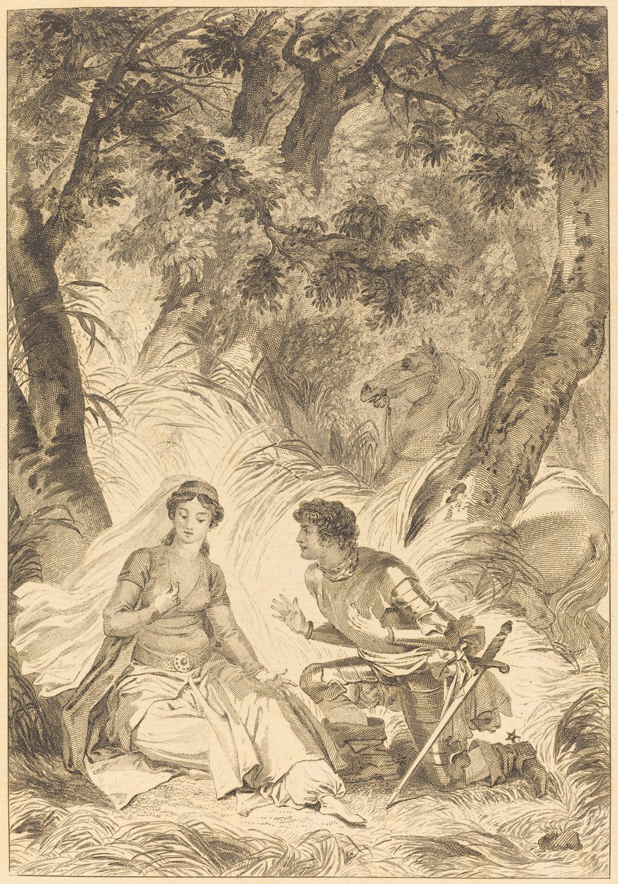 عروس ملك جاربي: الفارس بواسطة بعد جان هونوريه Fragonard