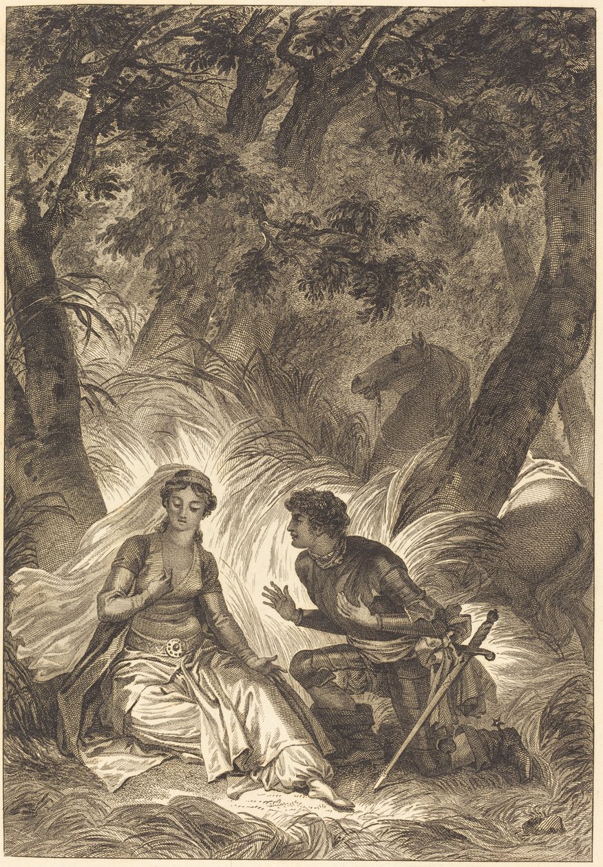 عروس ملك جاربي: الفارس بواسطة بعد جان هونوريه Fragonard