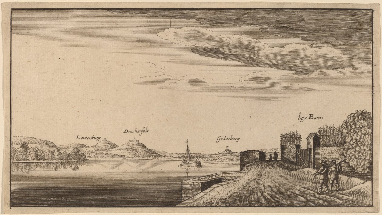 منظر ليوينبيرج بواسطة بعد Wenceslaus Hollar