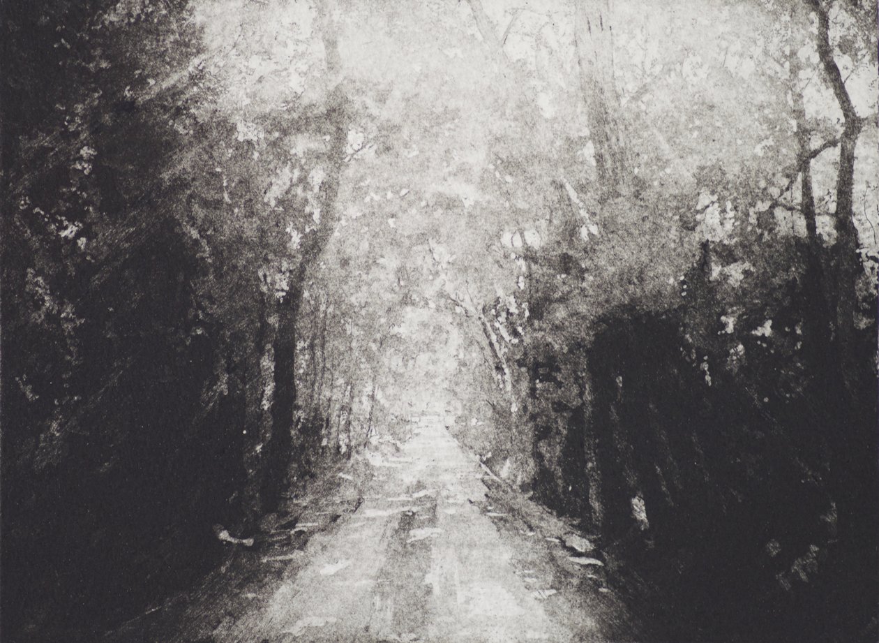 سبحان الله 2016 النقش و aquatint على ورق بواسطة انجوس هامل