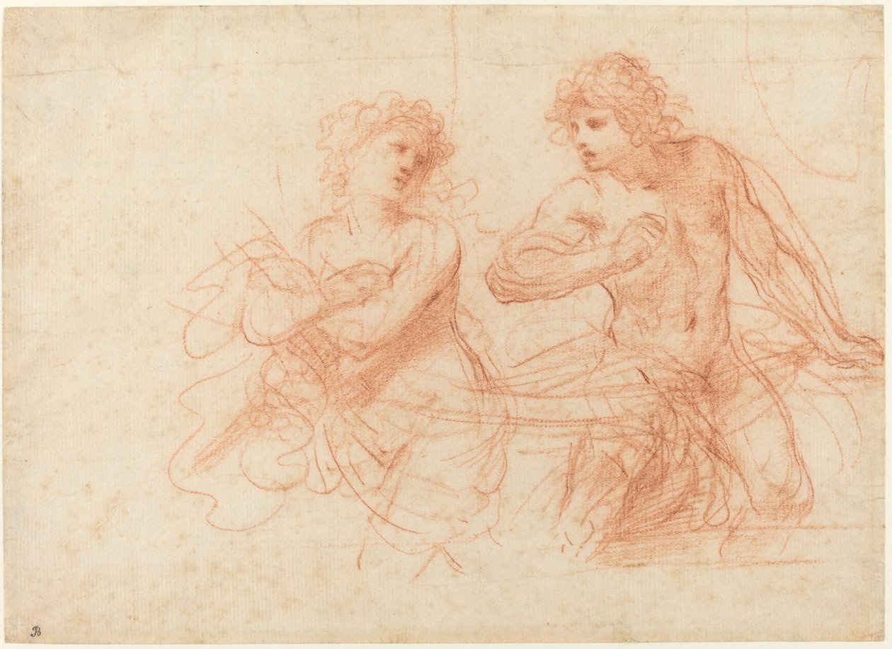 أمنون وتمار بواسطة يسمى Guercino Giovanni Francesco Barbieri