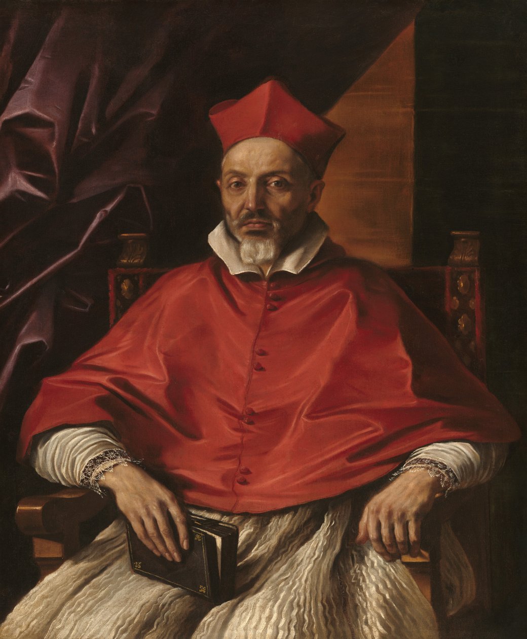 الكاردينال فرانشيسكو سينيني بواسطة يسمى Guercino Giovanni Francesco Barbieri