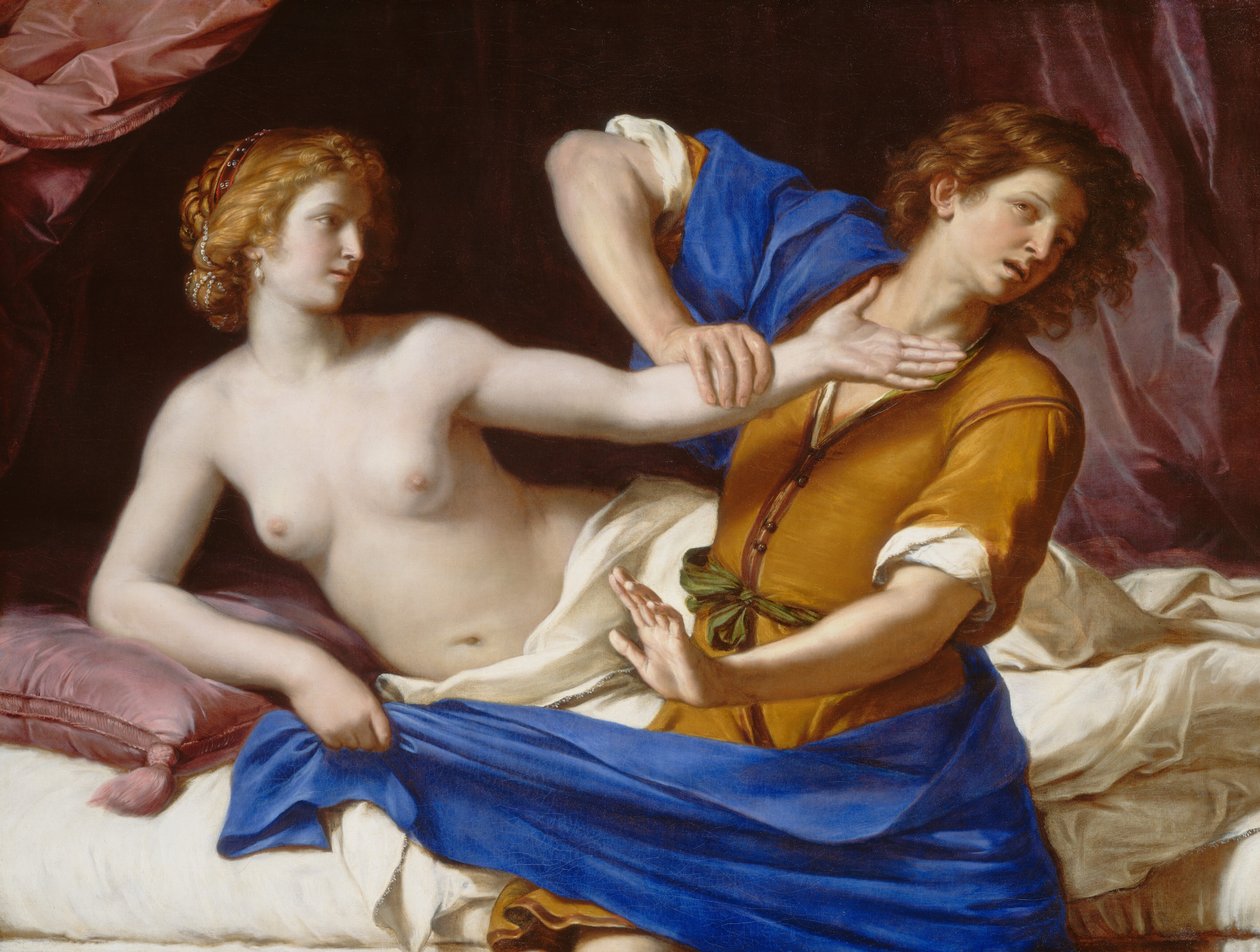 زوجة يوسف وفوطيفار بواسطة يسمى Guercino Giovanni Francesco Barbieri