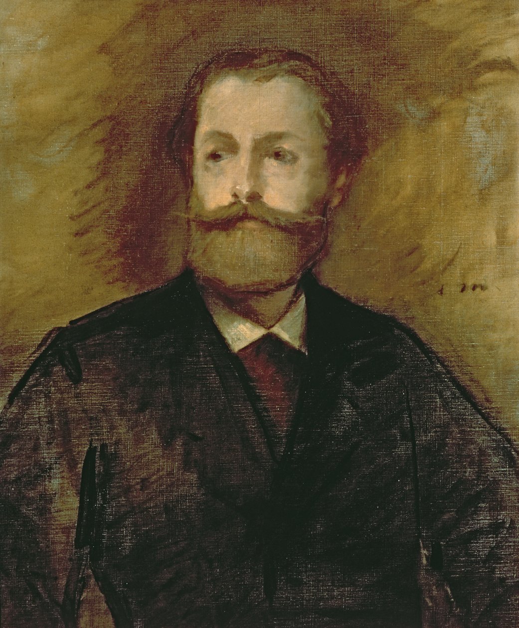 صورة أنطونين بروست (1832-1905) ج 1877-80 بواسطة إدوارد مانيه