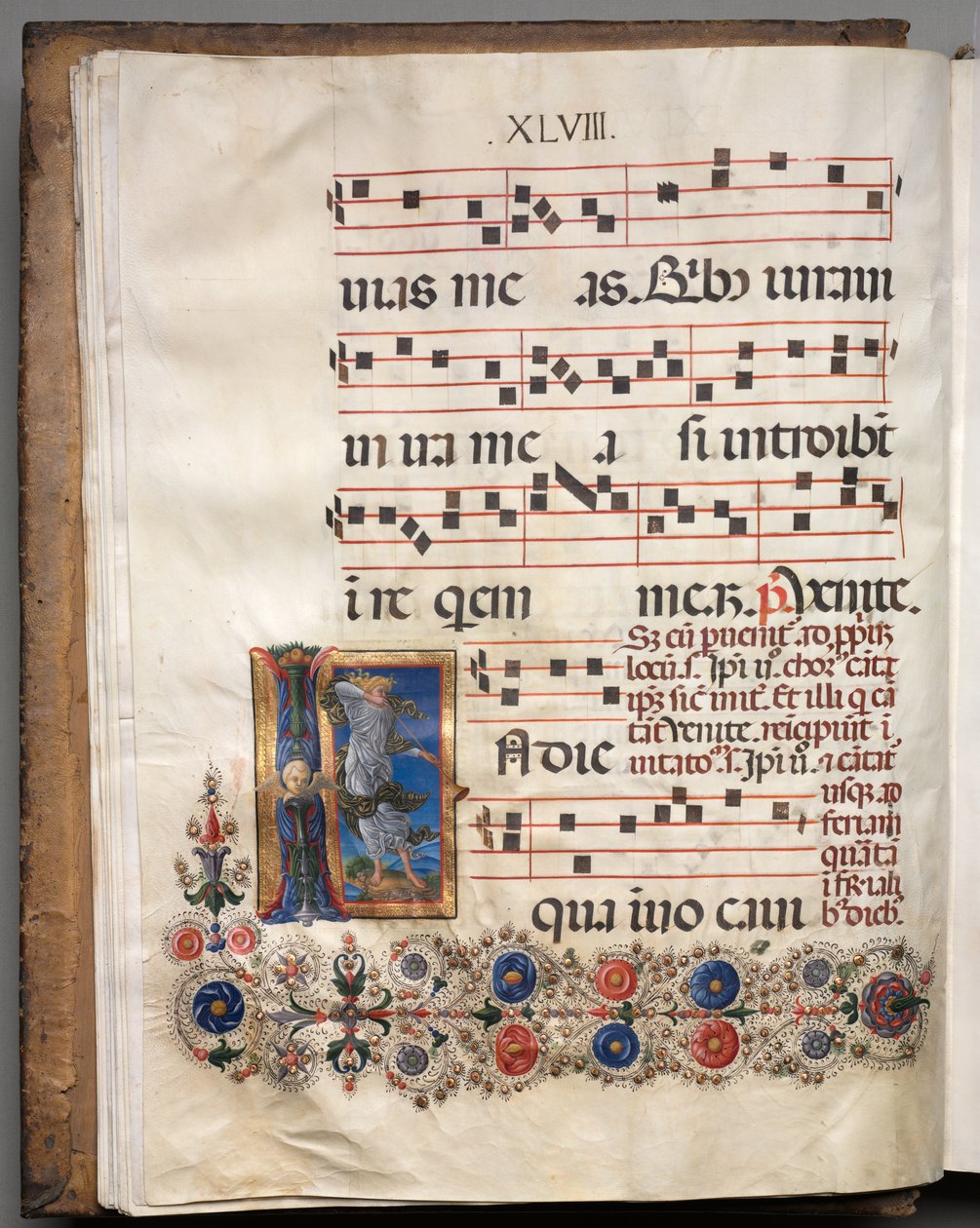 Antiphonary: الأولي ، الملاك بواسطة أتباع جيرولامو دا كريمونا