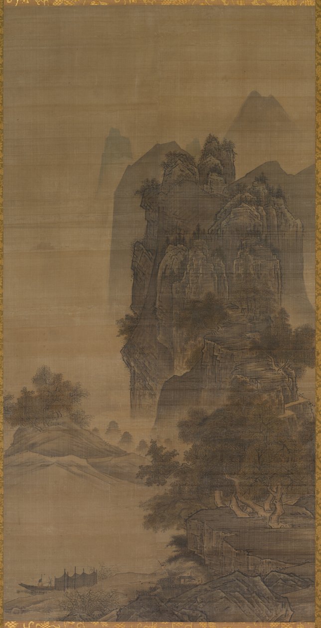 منظر جمالي بواسطة من أتباع Sesshū Tōyō