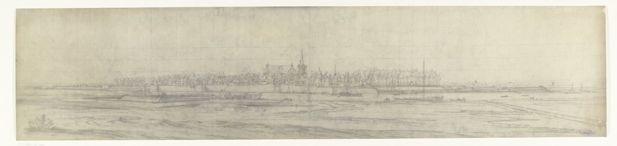 منظر القبر ، 1672 صور لرسومات الغزو الفرنسي لهولندا عام 1672 بواسطة آدم فرانس فان دير ميولين محفوظة في مصنع جوبيلين (عنوان السلسلة) بواسطة فرير مورو