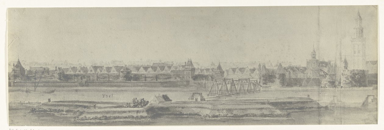 منظر لكامبن ، 1672 صور لرسومات الغزو الفرنسي لهولندا عام 1672 بواسطة آدم فرانس فان دير ميولين محفوظة في مصنع جوبيلين (عنوان السلسلة) بواسطة فرير مورو