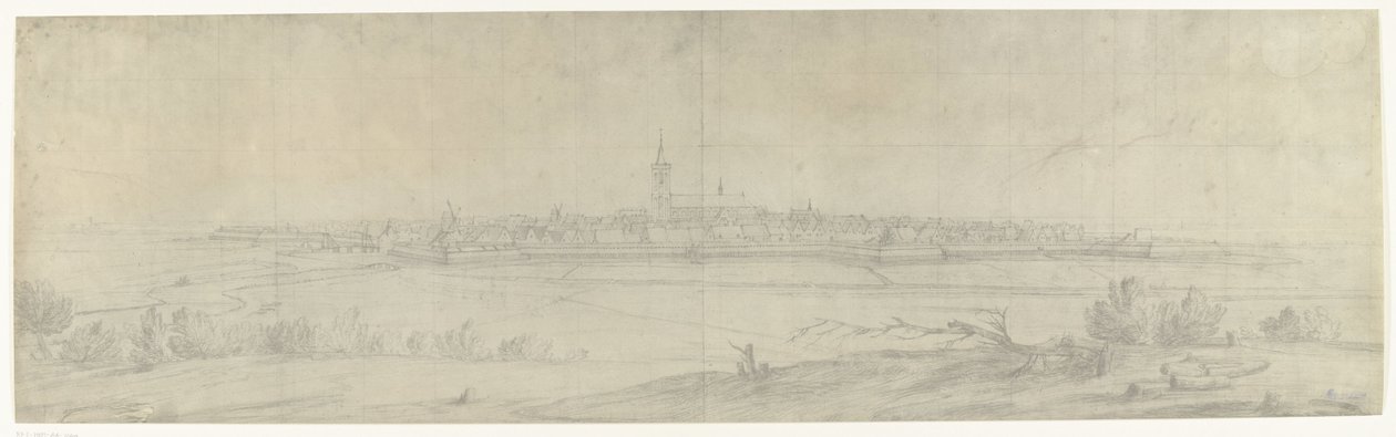 منظر لناردين ، 1672 صور لرسومات الغزو الفرنسي لهولندا عام 1672 بواسطة آدم فرانس فان دير ميولين محفوظة في مصنع جوبيلين (عنوان السلسلة) بواسطة فرير مورو