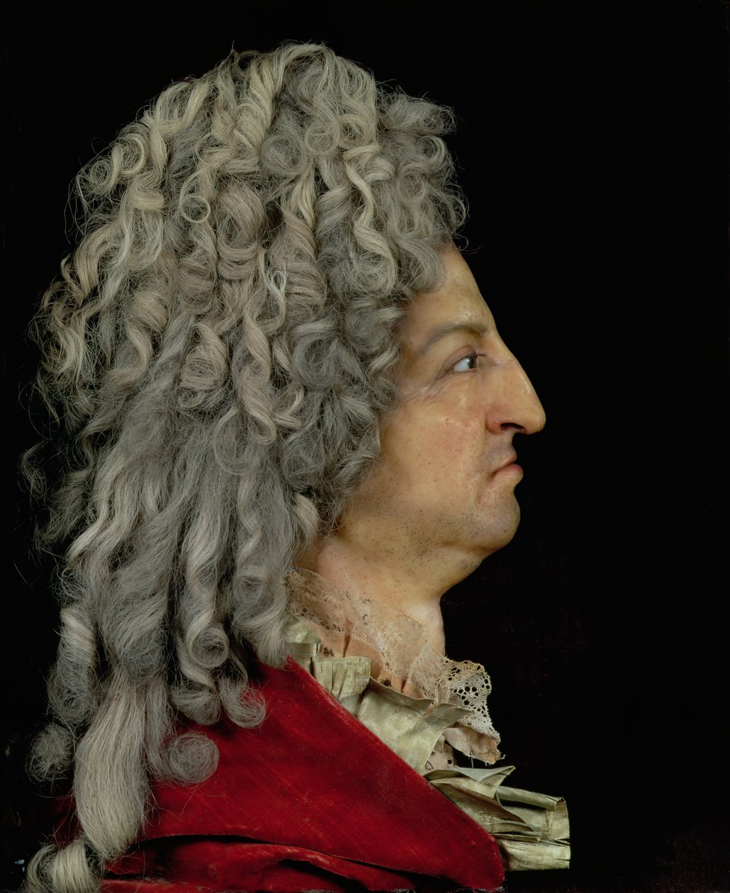 Louis XIV (1638-1715) 1706 (وسائط مختلطة) بواسطة أنطوان بنويست أو بينوا دو سيركل
