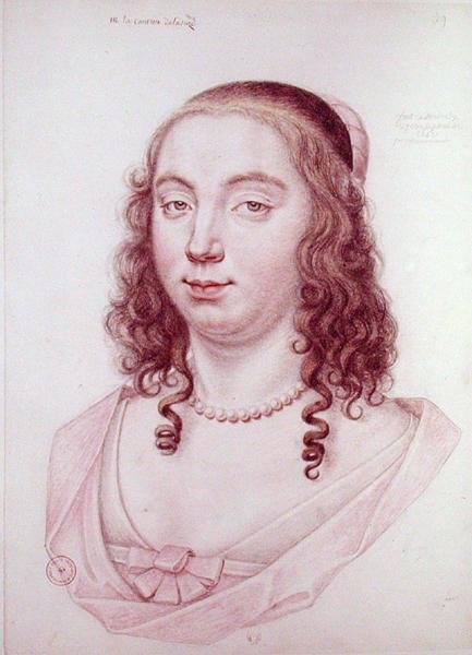 هنرييت دي كوليجني (1618-1673) كونتيسة لا سوز ، 1642 بواسطة دانيال دومونستير أو دوموستير