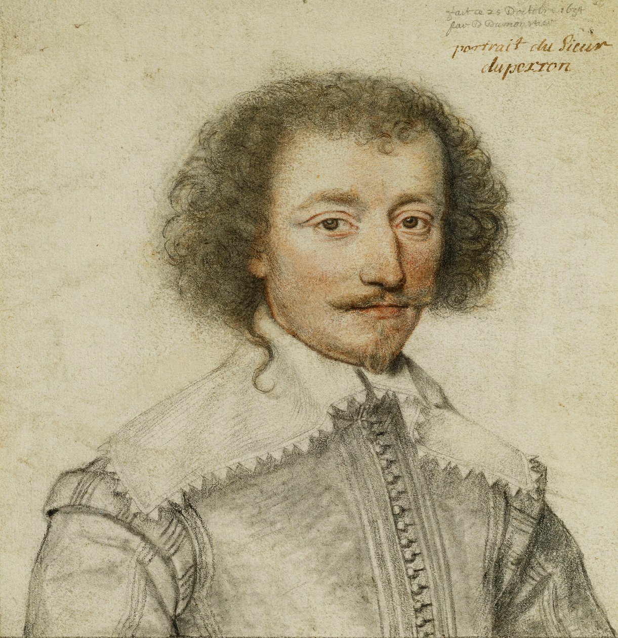صورة لـ Pierre Le Hayer Duperron ، 1634 بواسطة أو Dumoustier Dumon الثور