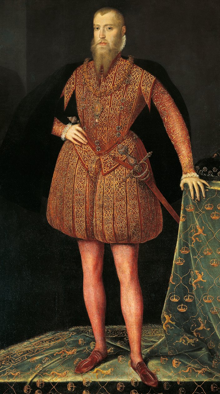 Portrait of Erik XIV of Sweden (Stockholm بواسطة أو Muelen Steven van der Meulen