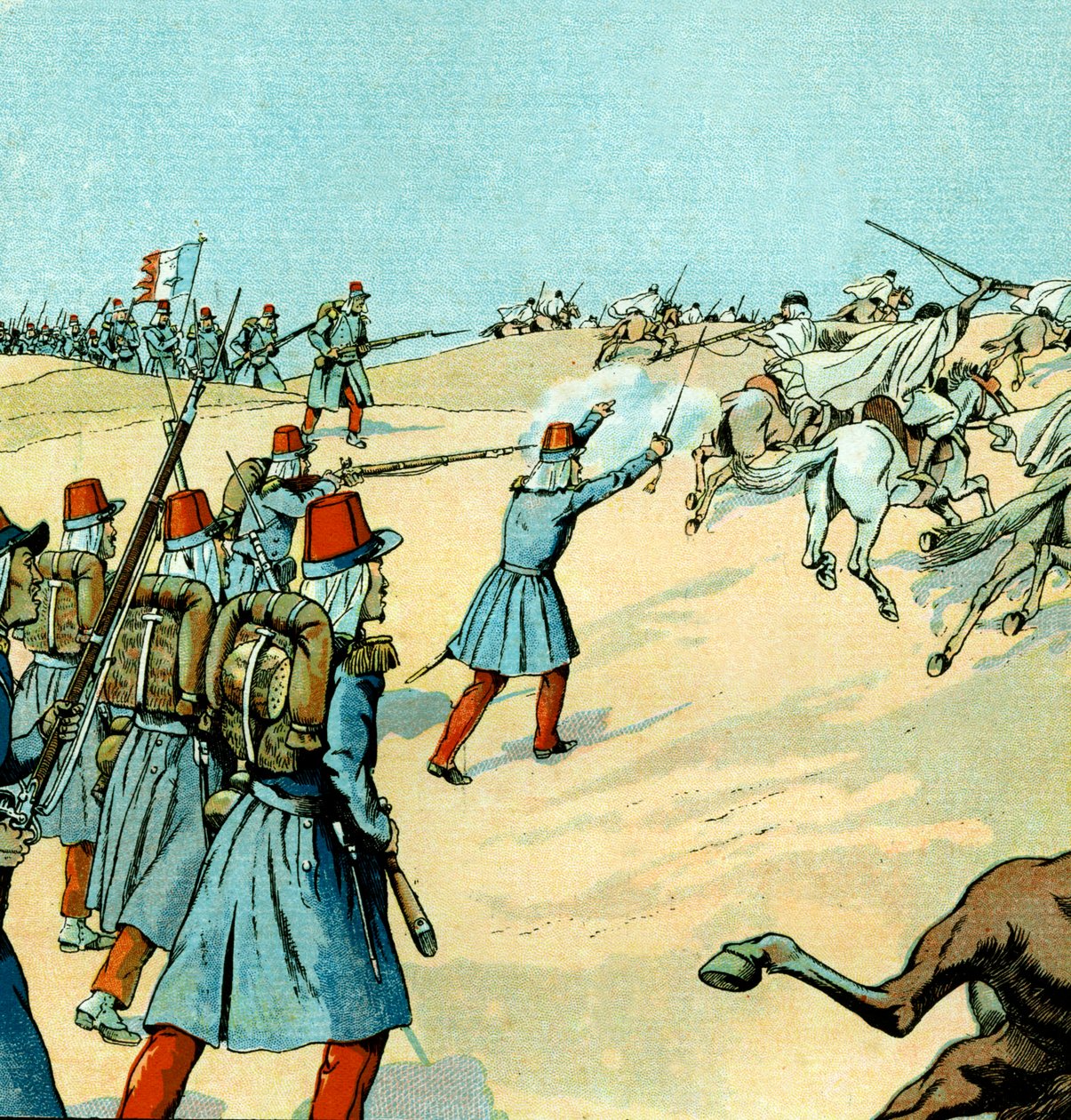 احتلال الجزائر من قبل الجيش الفرنسي عام 1830 بواسطة اسم مستعار لـ Onfray de Breville Jacques Job