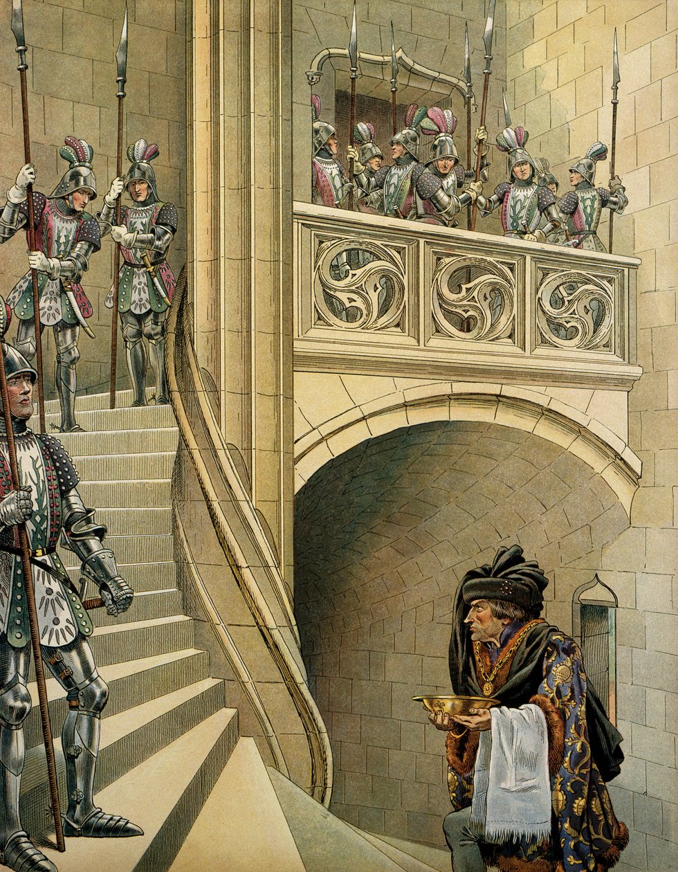 تاريخ فرنسا في العصور الوسطى (العصور الوسطى): أوليفييه لو داين (أو لو دايم بواسطة اسم مستعار لـ Onfray de Breville Jacques Job
