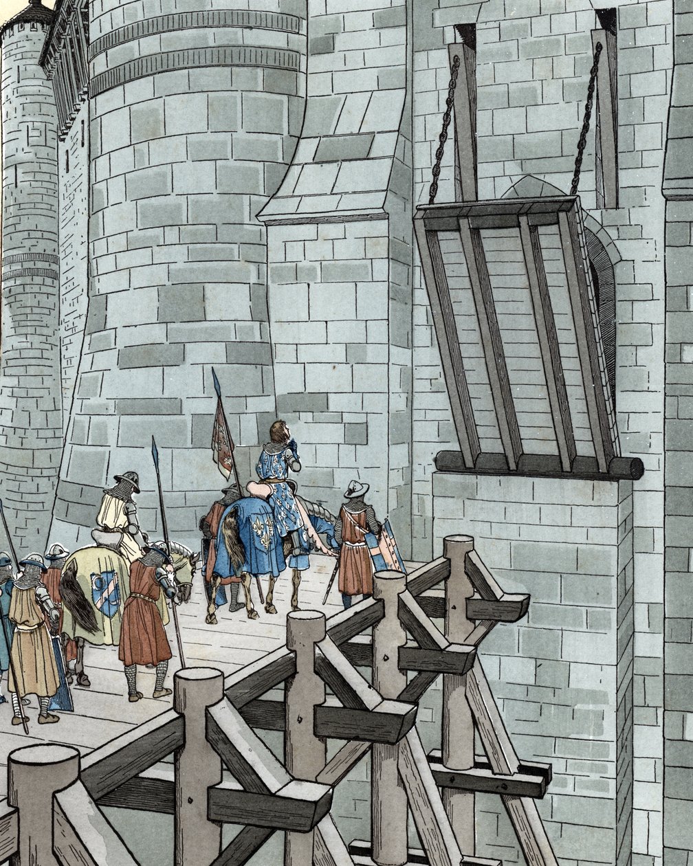 حرب المائة عام: فيليب السادس ملك فالوا يطلب اللجوء في Château de Broye (1346) بواسطة اسم مستعار لـ Onfray de Breville Jacques Job