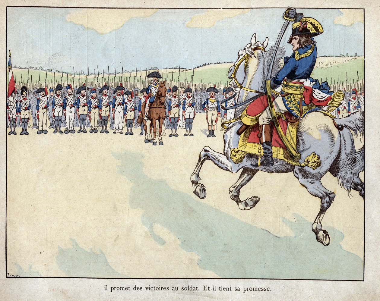 عين نابليون قائدا للجيش الفرنسي في إيطاليا - 1796 - عين نابليون قائدا للجيش الفرنسي في إيطاليا في 23 فبراير بواسطة اسم مستعار لـ Onfray de Breville Jacques Job