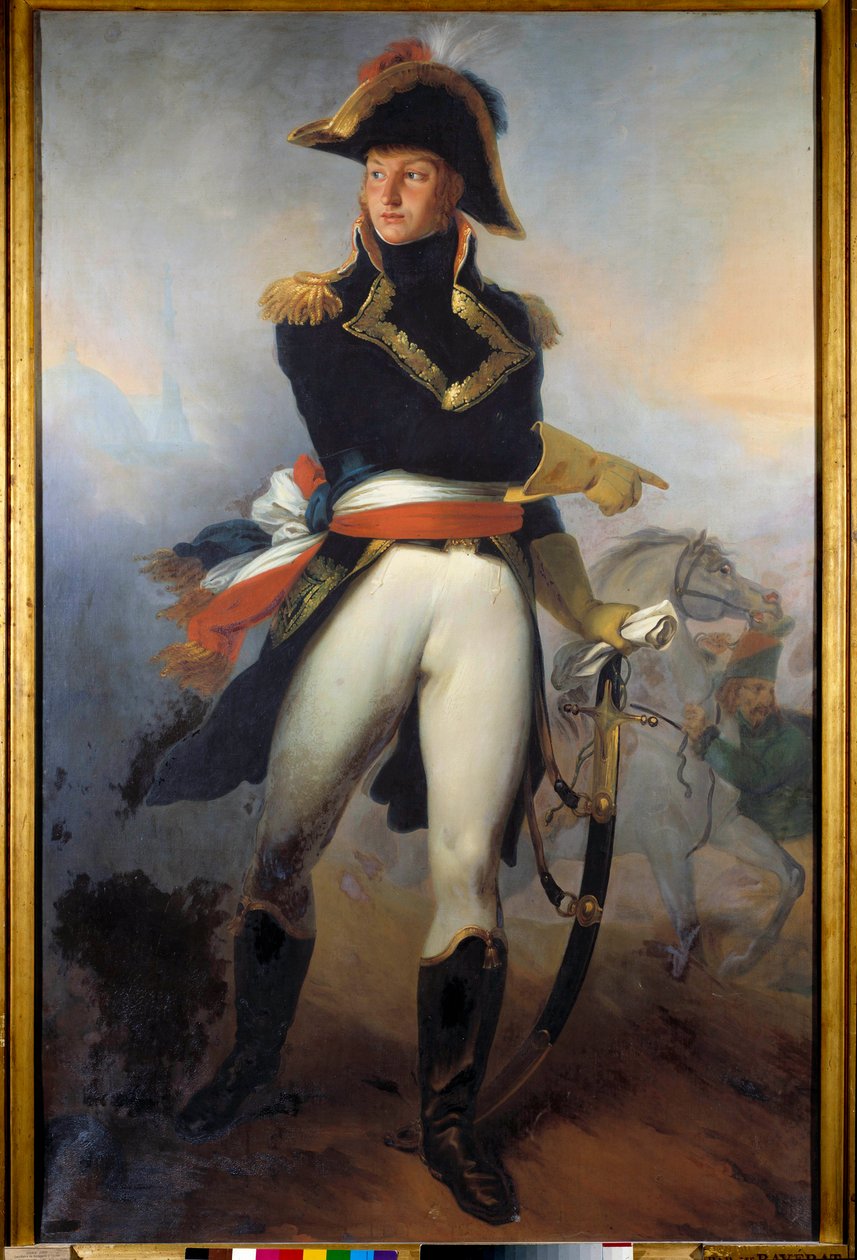 صورة كاملة للجنرال جان أندوش جونوت (جان أندوش) (1771-1813) لوحة لرافيرات فنسنت نيكولا رافيرات (1801-1865) القرن التاسع عشر. باريس، متحف الجيش بواسطة فنسنت نيكولاس رافيرات