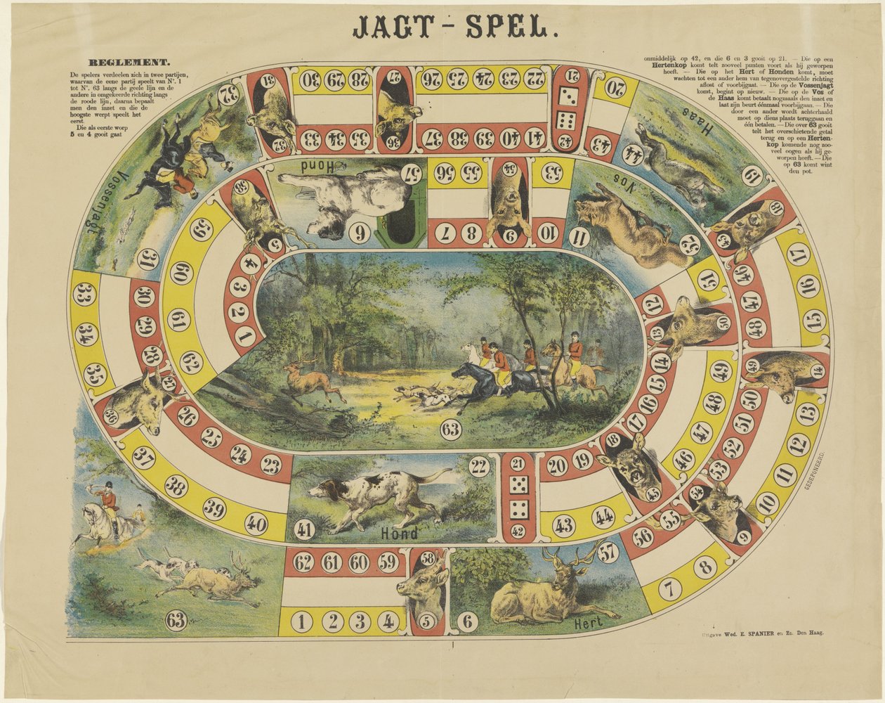 Jagt-Spel (العنوان على الكائن) بواسطة ودوي الياس سبانير وزنك