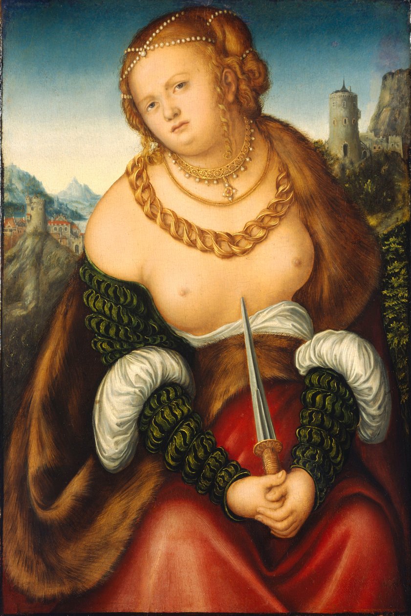 Lucretia - انتحار Lucretia بواسطة ورشة لوكاس كراناش الأكبر