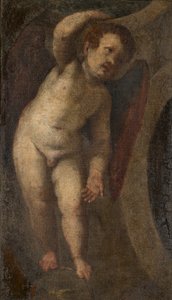 A Standing Putto، c.1548-88 (زيت على قماش) بواسطة فيرونيز