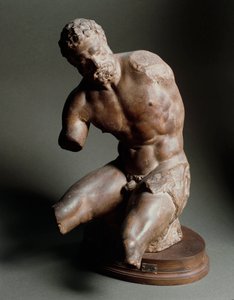 ذكر الجذع. النحت بواسطة Giambologna