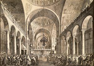 جيوفاني أنطونيو كانال، المعروف باسم كاناليتو (1697-1768) وجيوفاني باتيستا بروستولون (1712-1796)، نقوش لدوجي البندقية المنتخب حديثًا. إيطاليا