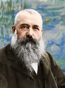 صورة لكلود مونيه ، حوالي 1899 (صورة) بواسطة نادار