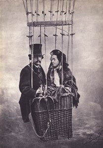 نادار، مصور ورائد طيران فرنسي (صورة بالأبيض والأسود) بواسطة (1820-1910) (بعد) نادار