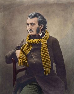 غوستاف دوري (1832-1883) بواسطة فيليكس نادار - تلوين لاحقًا بواسطة نادار