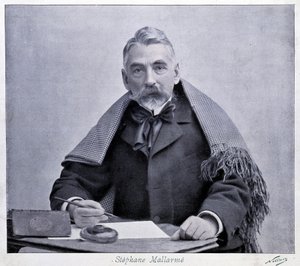 Mallarme (1842-1898) - photography by Nadar, Carnavalet. بواسطة نادار