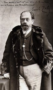 صورة لإميل زولا (1840 - 1902) بواسطة نادر. بواسطة نادار