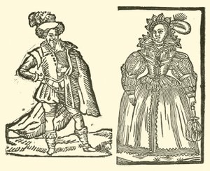 رسم توضيحي لـ Roxburghe Ballads (نقش خشبي) بواسطة (بعد) المدرسة الإنجليزية
