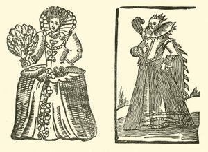 رسم توضيحي لـ Roxburghe Ballads (نقش خشبي) بواسطة (بعد) المدرسة الإنجليزية