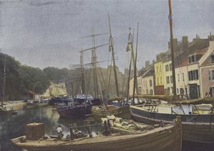 Belle-Ile-en-Mer ، Port de Palais (صورة ملونة)