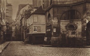 كارفور ونافورة إرفورث في عام 1866 ، بالقرب من سان جيرمان دي بري (صورة b / w) بواسطة (بعد) مصور فرنسي