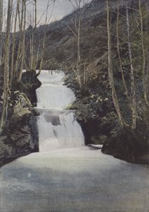 Cascade du Benet ، بالقرب من Murat (صورة ملونة) بواسطة (بعد) مصور فرنسي
