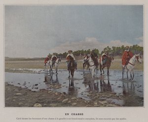 En Chasse (صورة ملونة) بواسطة (بعد) مصور فرنسي