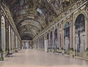 Galerie des Glaces ، معرض الزجاج (صورة ملونة) بواسطة (بعد) مصور فرنسي