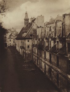 التصميم الداخلي لـ Hospice des Menages في عام 1868 (b / w photo) بواسطة (بعد) مصور فرنسي