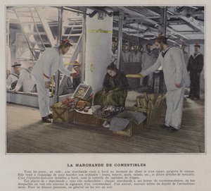 The Edible Merchant (صورة ملونة) بواسطة (بعد) مصور فرنسي