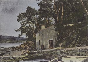 Le Loch ، a Auray (صورة ملونة) بواسطة (بعد) مصور فرنسي