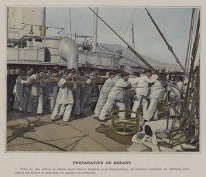 Preparatifs de Departement (صورة ملونة) بواسطة (بعد) مصور فرنسي