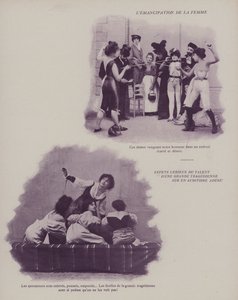 تحرير المرأة (b / w photo) بواسطة (بعد) مصور فرنسي