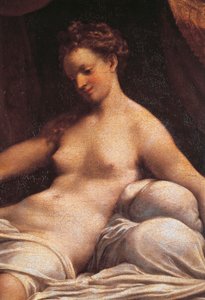 دانا ، حوالي 1531 ، بواسطة أنطونيو أليجري ، المعروف باسم كوريجيو (1489-كاليفورنيا 1534) ، زيت على قماش