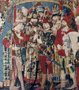 حرب طروادة: خيمة أخيل، ج.١٤٧٠ (نسيج)