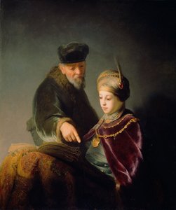 عالم صغير ومعلمه ، ج. 1629-30 (زيت على قماش)