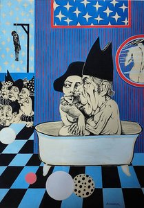 جي سي ريكاردي، لم يذكر اسمه، ج. 1972-1976، حبر على ورق، 40×50، إيطاليا.