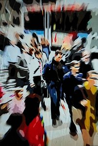 رجل في الحشد